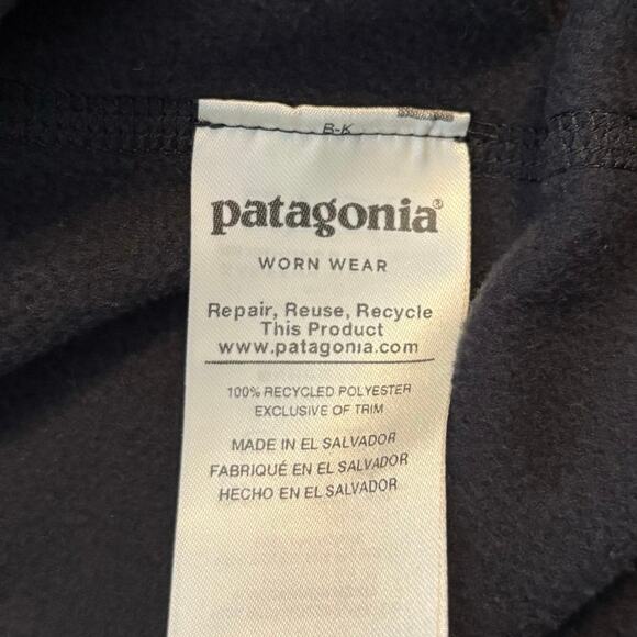 Patagonia Women’s Size S Micro D 1/4 Zip Fleece Pullover Black FLAW - Picture 5 of 6